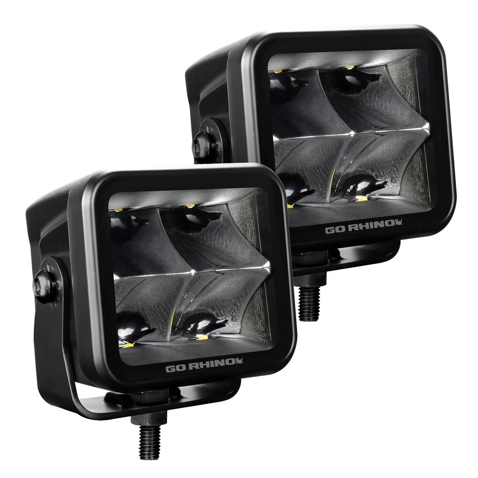 Go Rhino 750400321SCS Blackout Series - Cubeit LED Cube Spot Light Kit - Image 4 of 4