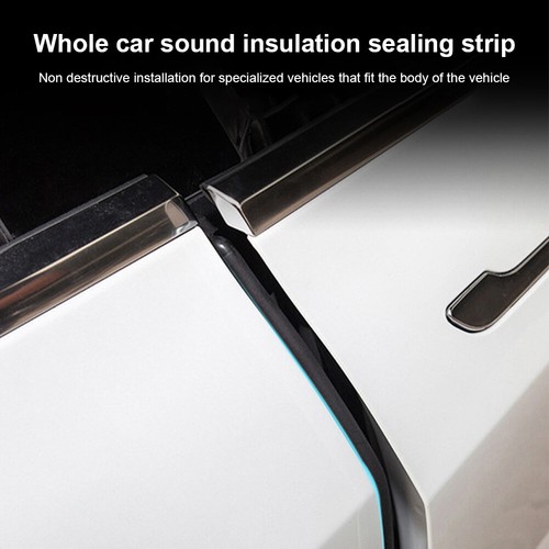 For Tesla Model Y Sunroof Rubber Seal Strip Wind Noise Reduction Anti-Dust Kit - Picture 15 of 24