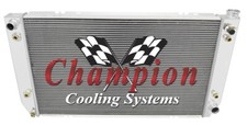 Wr Champion 3 Row Radiator Wo Raised Fill Neck-1994-1999 Chevrolet Suburban V8