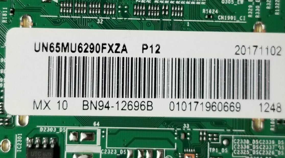 SAMSUNG UN65MU6290FXZA MAIN BOARD BN94-12696B | eBay
