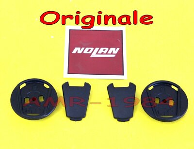 Set Schrauben Festsetzung Visier Original Nolan N43 Alle / Grex G4.2 Farbe Black