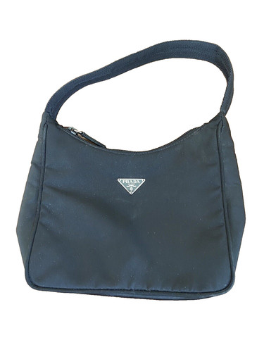 PRADA Tessuto Black Nylon Sport HandBag with Certificate of Authenticity