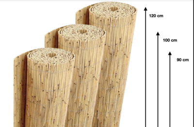 Schilfrohrmatte Schilf Schilfmatte Sichtschutz Bambus Garten Balkon Zaun  Deko | eBay.de