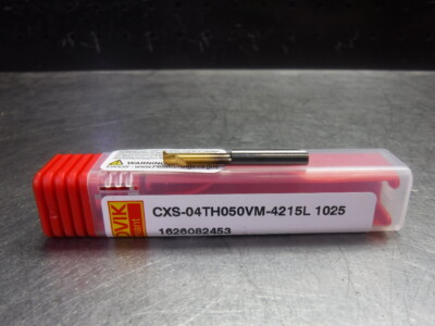 Sandvik Solid Carbide Threading Insert QTY1 CXS-04TH050VM-4215L 1025 (LOC2896A)