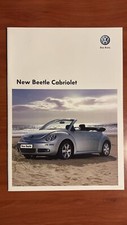 Book Brochure Depliant Volkswagen New Beetle Cabriolet