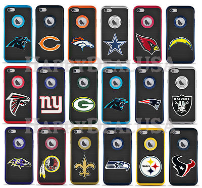 Official NFL MVP Flex Series Impact Cover Case for Apple iPhone Fans Teams