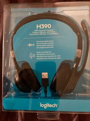 Logitech H390 USB Computer Headset UK