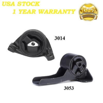 Front Left & Right Motor Mount 2PCS Set Compatible for 2005