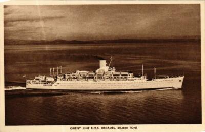 CPA AK Orient Line R.M.S Orcades SCHIFFE (763410)