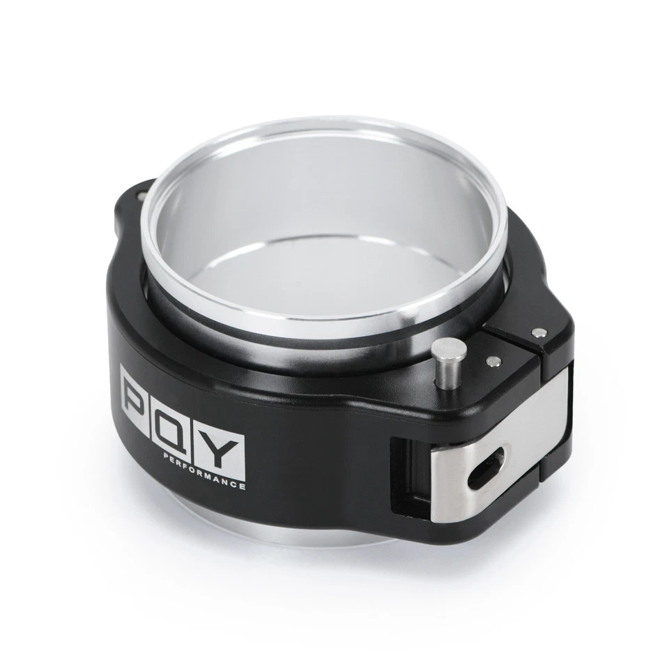 Nuevo conjunto de abrazadera sin pasador HD de aluminio negro 63 mm 2,5 pulgadas O.D. Tubo HD Foto 2 de 4