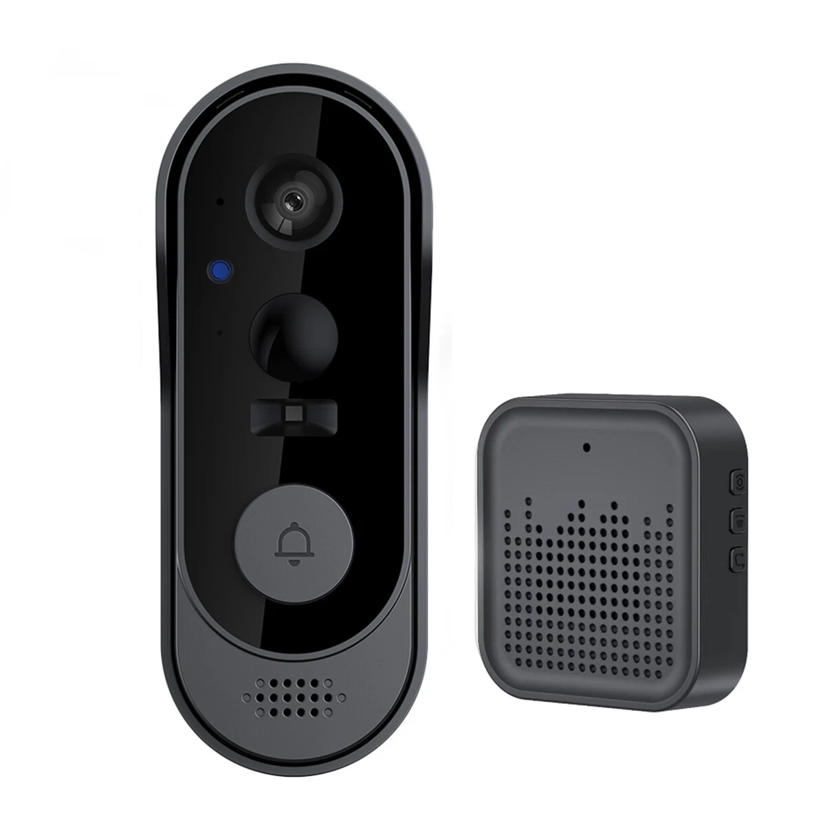 Smart WiFi Video Doorbell with Wireless Security Intercom and Chime  -image
