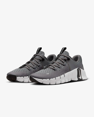 Nike Free Metcon 5 TB Gunsmoke Grey White Black Men\'s Size 17 FN6616-001 Nike Free Metcon 5 TB Gunsmoke Grey White Black FN6616-001  main image 3