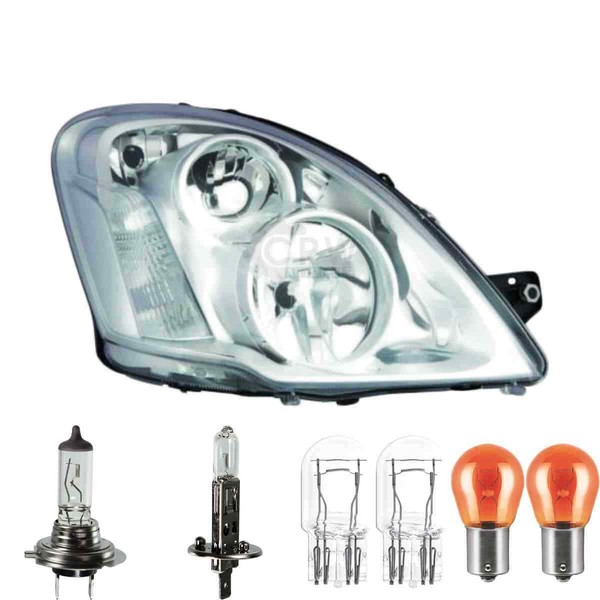 Scheinwerfer Links H7 H1 W21/5W PY21W FüR Iveco Daily V Kasten/Kombi Inkl Lampen-image