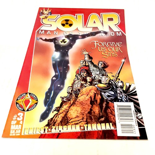 Solar Man of the Atom Hell on Earth 1-4 (1998 casi nuevo) plus Warren Ellis V2 #1 1997 - Imagen 14 de 16