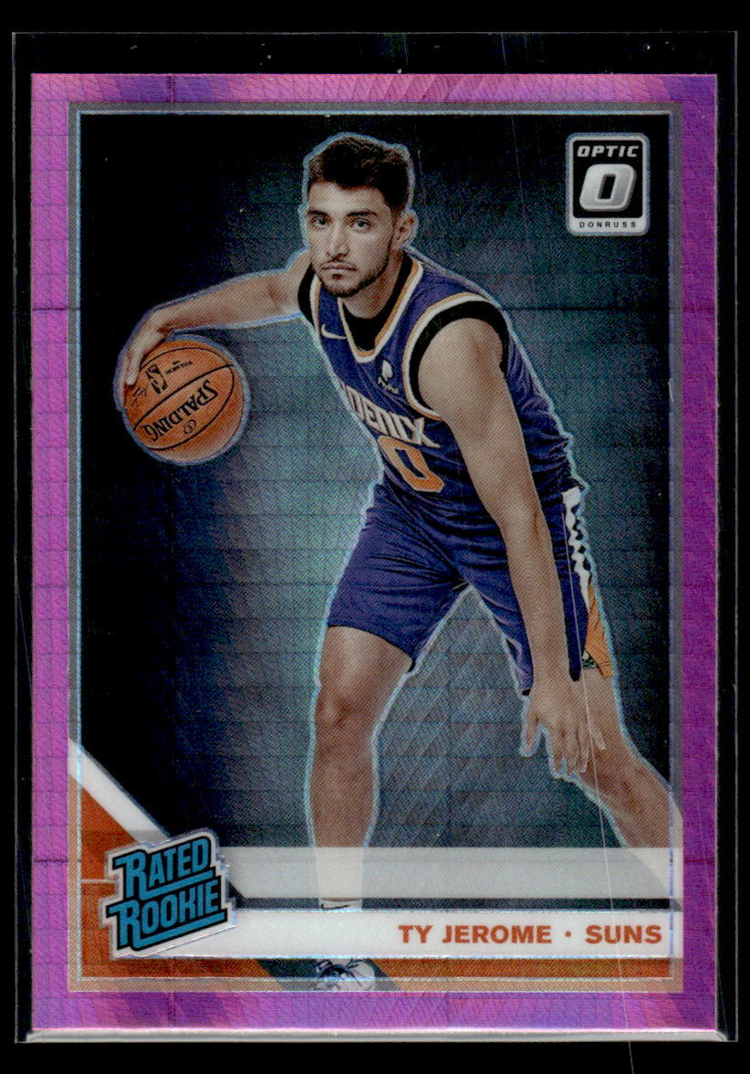2019-20 Donruss Optic #167 Ty Jerome Rookie Hyper Pink Phoenix Suns