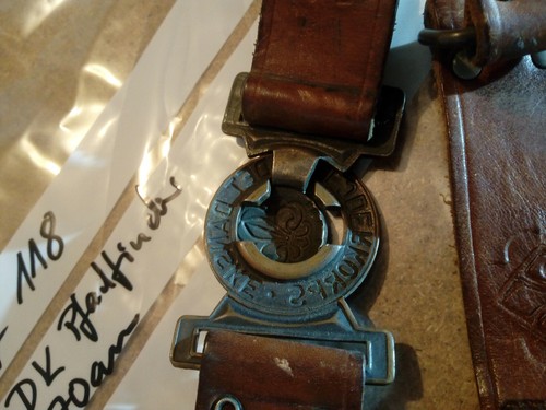 Koppelschloss Pfadfinder Koppel Dänemark DET DANSKE SPEJDERKORPS 70cm (ko118) - Bild 4 von 4