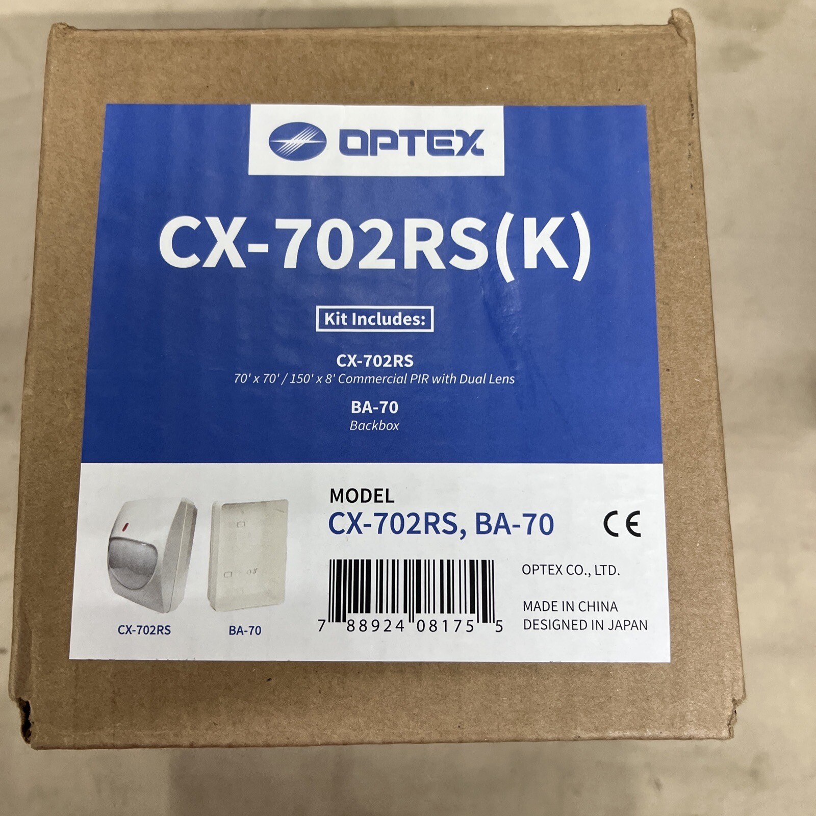Optex CX702RS Wireless (Includes BA-70 Backbox) | eBay