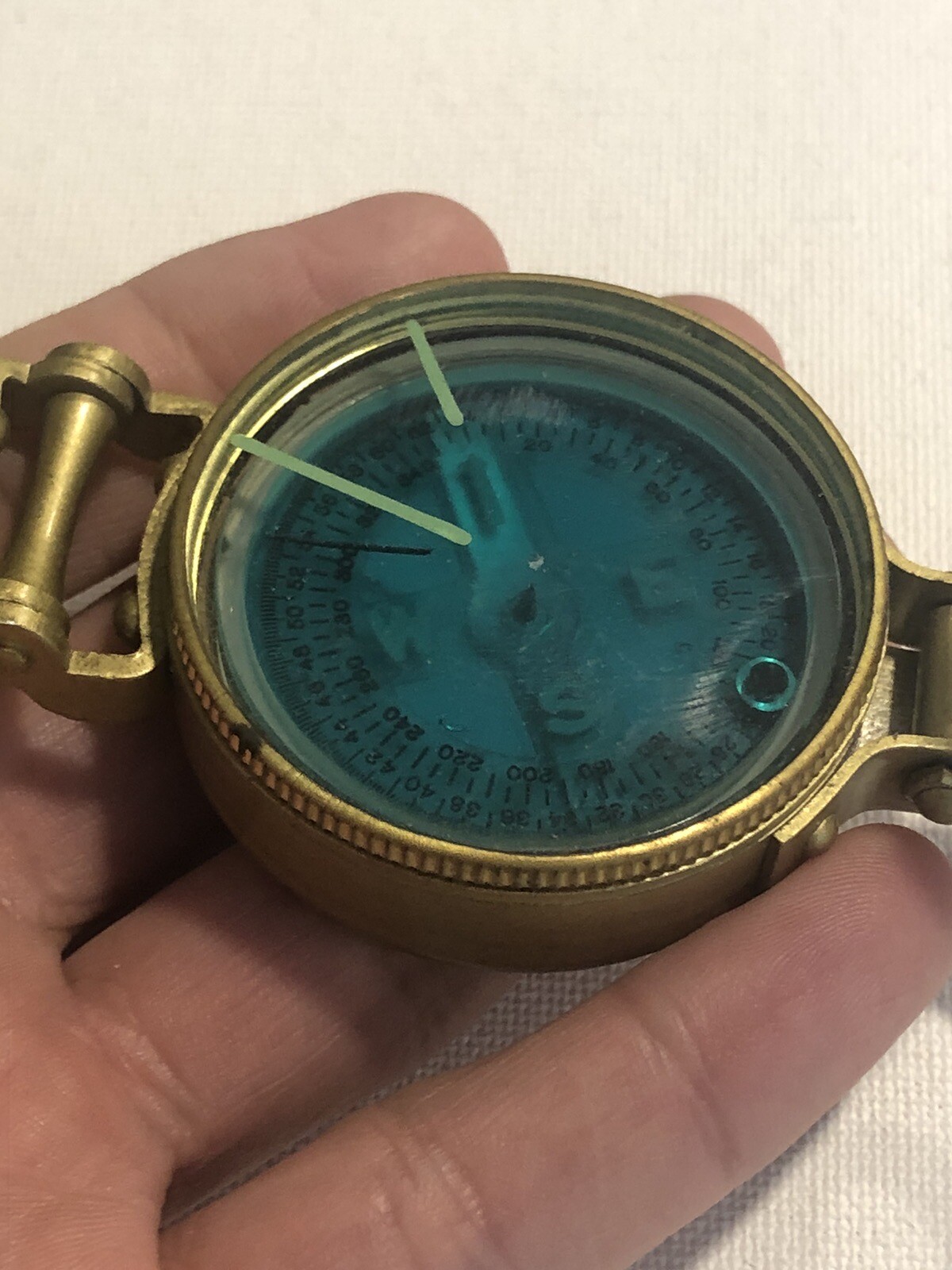 VINTAGE LENSATIC COMPASS LIQUID FILLED MADE IN JAPAN eBay