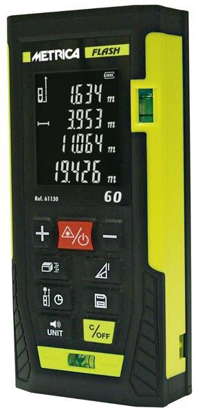 MISURATORE LASER M. 60  METRICA