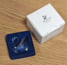 Swarovski SCS Mini Swan Crystal Figurine with Box *READ