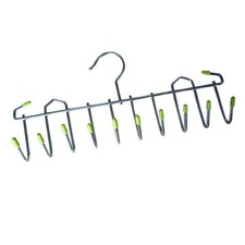Tie Hanger 10 Hooks Belt Hanger Scarf Hanger Metal Hanger for Accessory Non-Rust