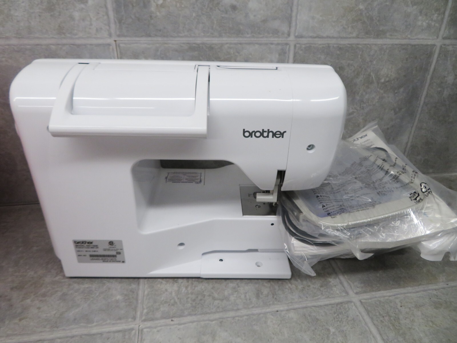 Brother Innovis NS1150E LCD Sewing/Embroidery Combo Machine White