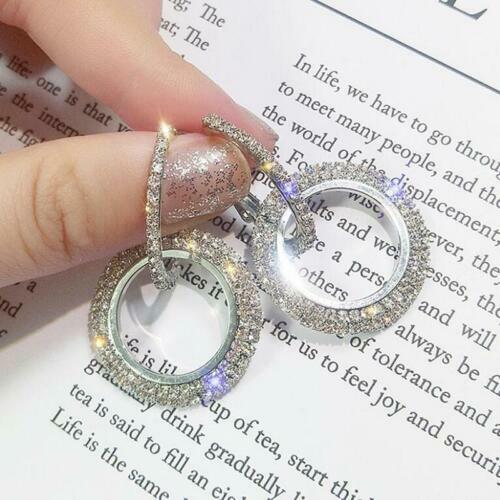 Mens Iced Rose Gold Plated Sterling Silver Small CZ Huggie Hoops