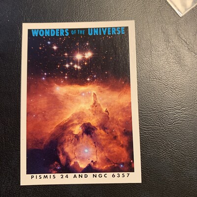 Wotu Wonders Of The Universe Card￼ 2013 upper deck￼ WT-52 Pismis 24 Ngc 6357
