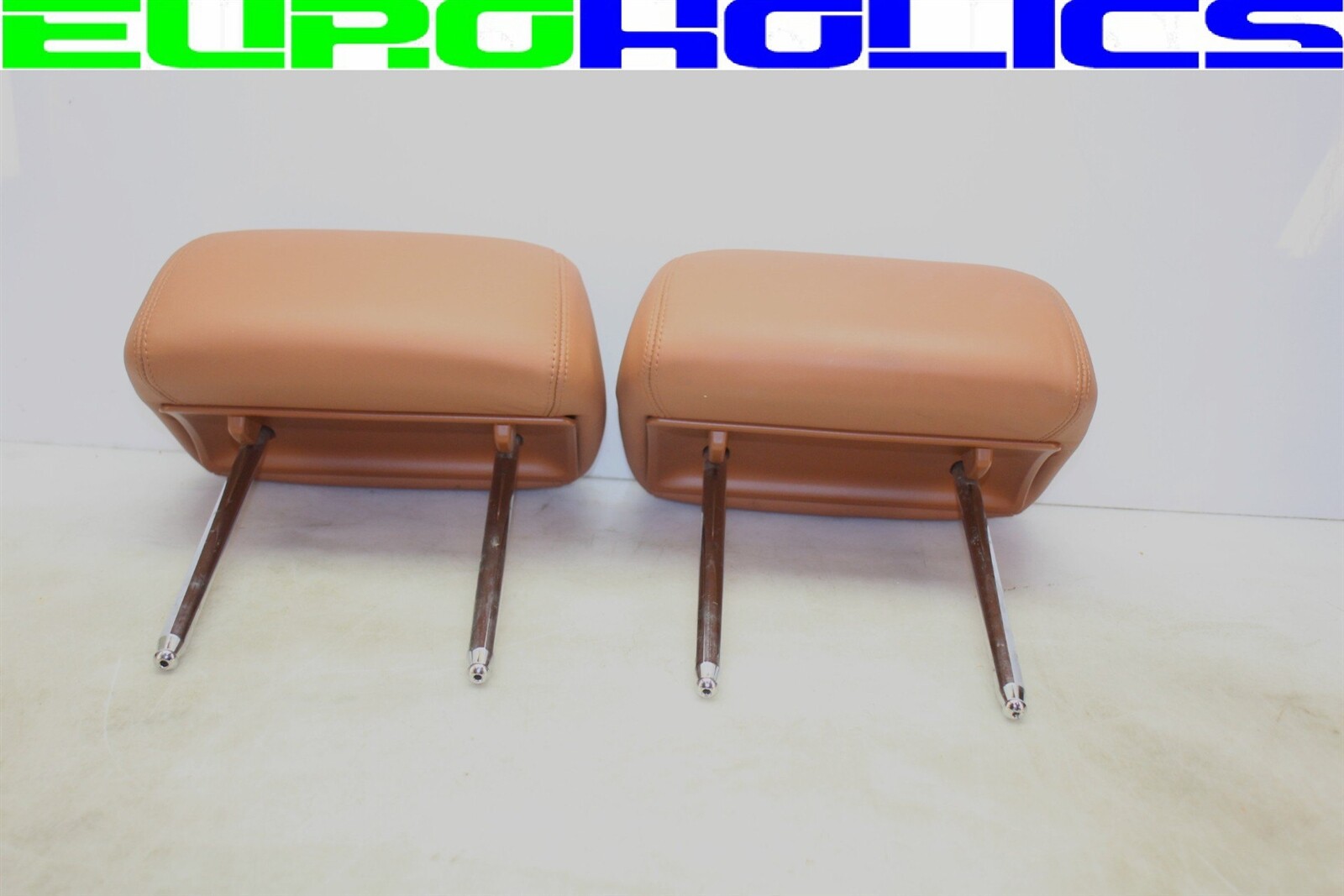 PAIR OEM Bentley Continental Flying Spur 06-12 Rear Left Right Headrest Saddle