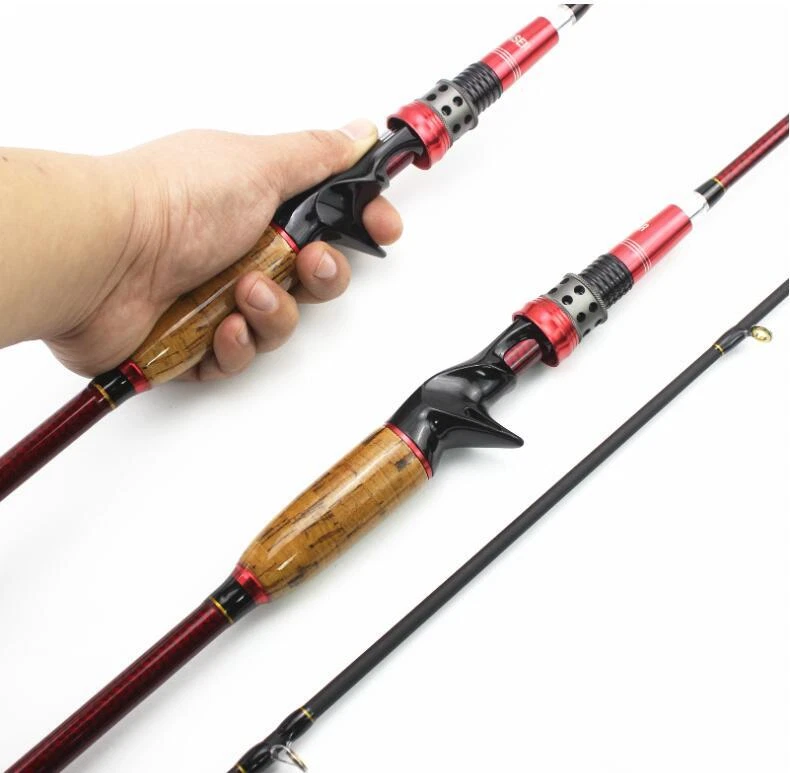 Señuelo de caña de pescar de fundición de mar de agua salada de 2,1 m con cañas rápidas de 2 secciones 10-25 g Foto 4 de 4