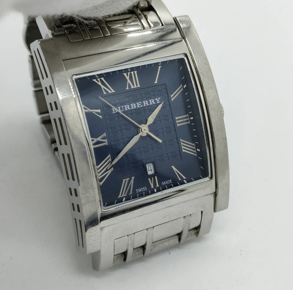 Burberrys Watch BU1551 32mm Navy Blue | eBay