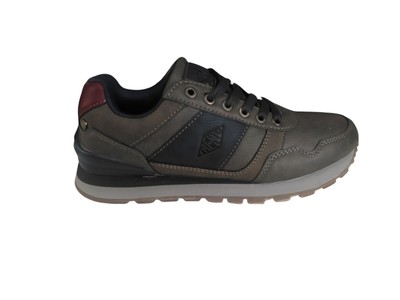 Trento Schuh Niedrig Freizeit - 9T ( Ch. Grau/Dunkelblau)