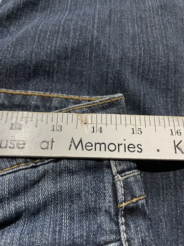Women's Big Star Remy Low Rise Fit Bootcut Denim Jeans Embroidered Sz 29x26 - Picture 6 of 9