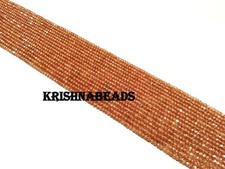 Champagne Color Zircon Rondelle Faceted 3mm 13"Inch 1 Strand Gemstone Beads