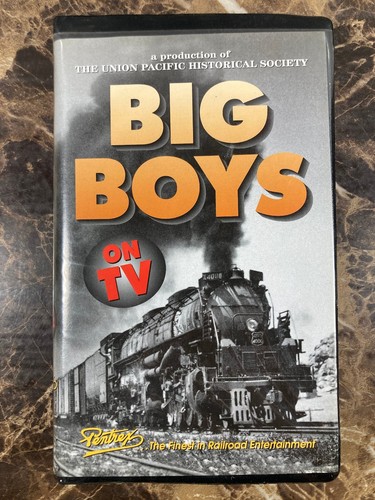 Pentrex Big Boys On TV VHS Video Tape Union Pacific Historical Society Railroad