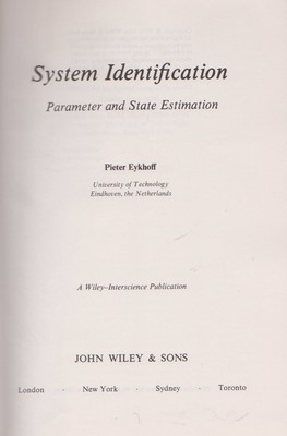 System Identification Parameter and State Estimation