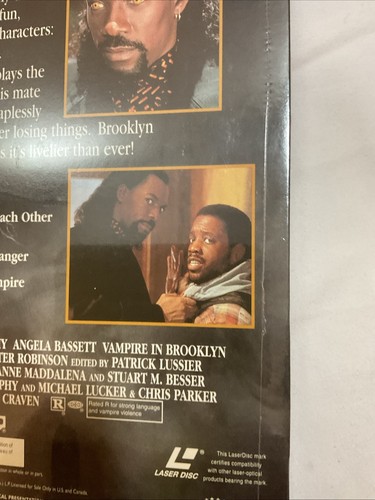 Vampire in Brooklyn New Unopened 1995 Laserdisc LD NTSC Eddie Murphy - Picture 7 of 10