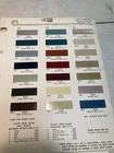 1967 Plymouth, Valiant, Barracuda, Belvedere  Ditzler PPG paint color chips