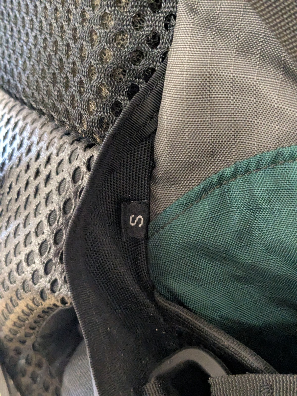 Gregory Shasta Hiking Trail Camping Internal Frame Backpack Sz Small Green Black