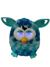 Furby Boom Waves Teal Aqua Blue 2012 A4338 Turquoise HASBRO TESTED WORKS