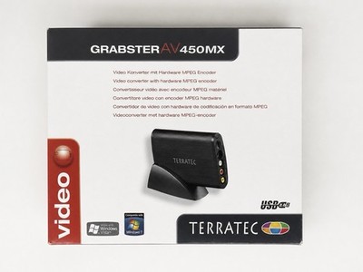 Terratec Grabster AV 450 MX USB video capture device in good condition