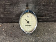 02-06 Maserati Spyder Dashboard Center Analog Clock