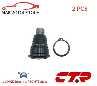TRAGGELENK FÜHRUNGSGELENK HINTEN OBERE CTR CB0524 2PCS I NEU OE QUALITÄT