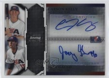 2011 Bowman Sterling Dual Auto /299 Joey Gallo Carson Kelly #USDA-KG Auto 4at