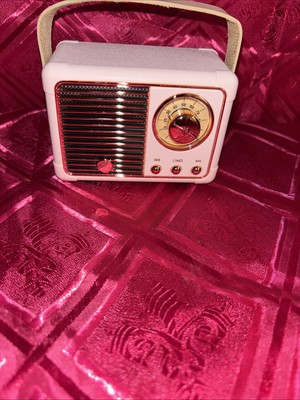PRUNUS J-999 Mini Bluetooth Lautsprecher mit Radio FM, Radio Bluetooth Speaker