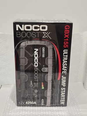 NOCO GBX155 Boost X UltraSafe Lithium Jump Starter, 4250A 12 Volt 