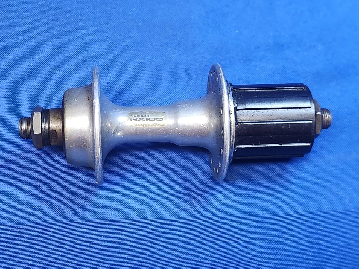 Groupe Shimano RX100 2x8 Vitesses - BR A550, ST RD FD FC A551 - Argenté - Occasion