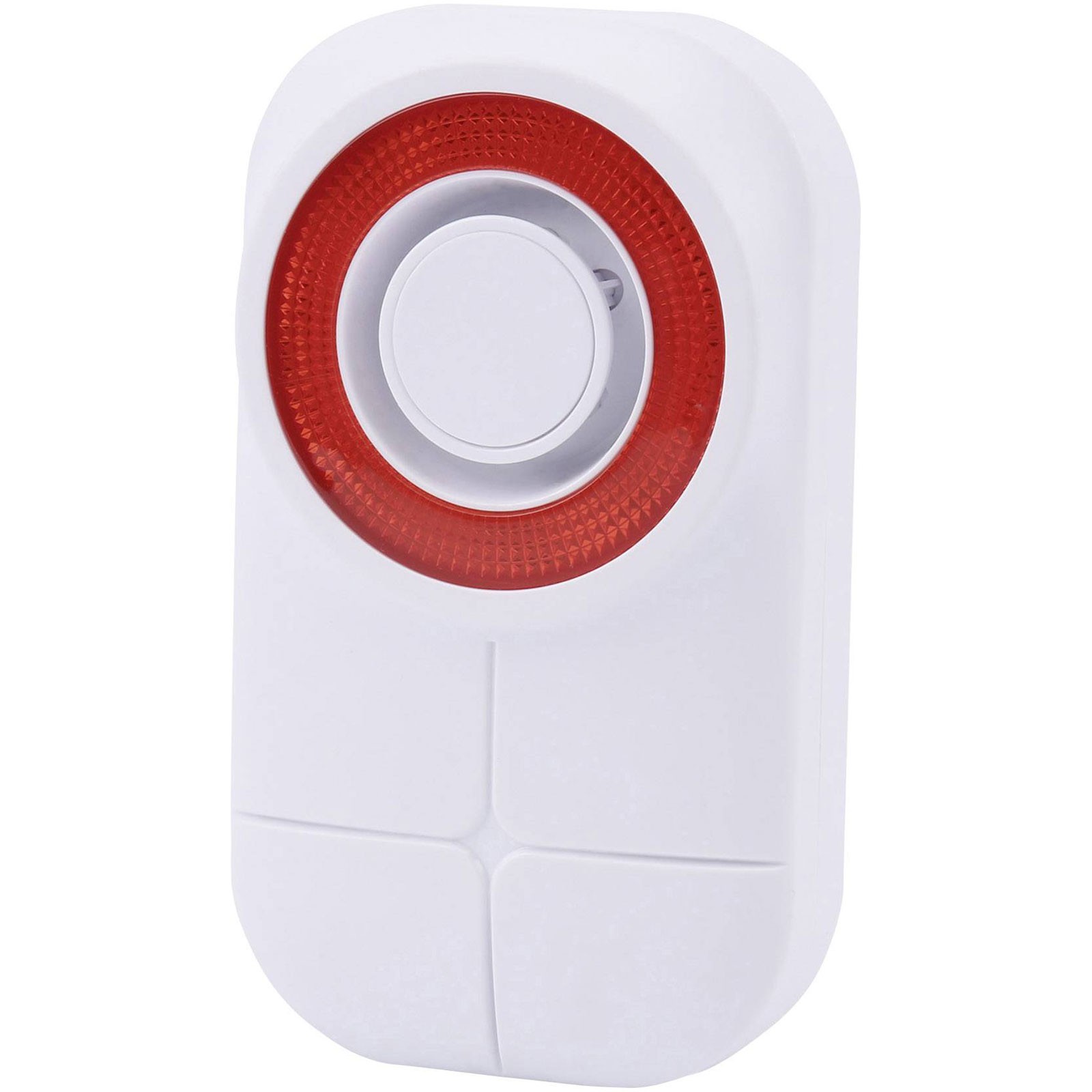 Olympia Wireless Alarm Outdoor Siren: Compact Loud 105 dB IP54.