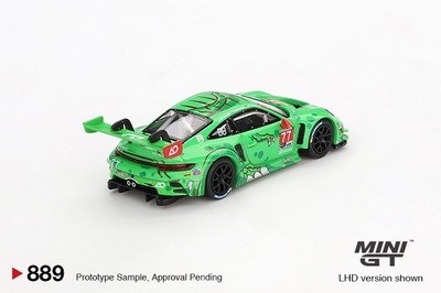 MINI GT Porsche 911 GT3 R #77 AO Racing 2024 IMSA Daytna 24 Hrs
