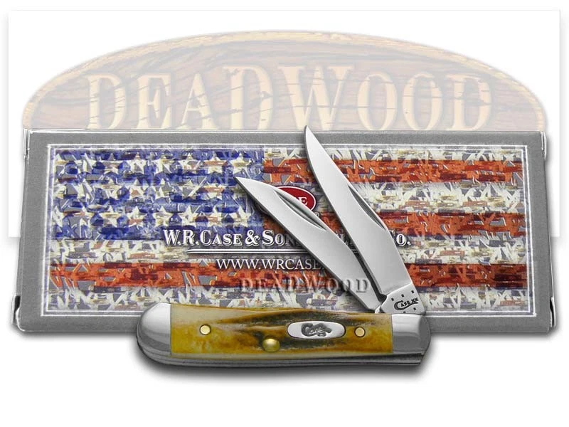 Case xx Knives Tiny Trapper Genuine Deer Stag Stainless Pocket Knife 05968 - Image 4 of 4